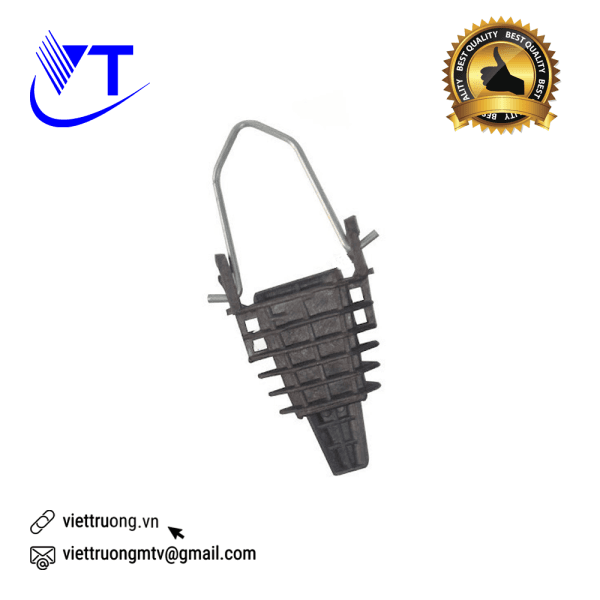 Kẹp ngừng cáp treo cáp loại niêm (kẹp nhựa mắc điện)