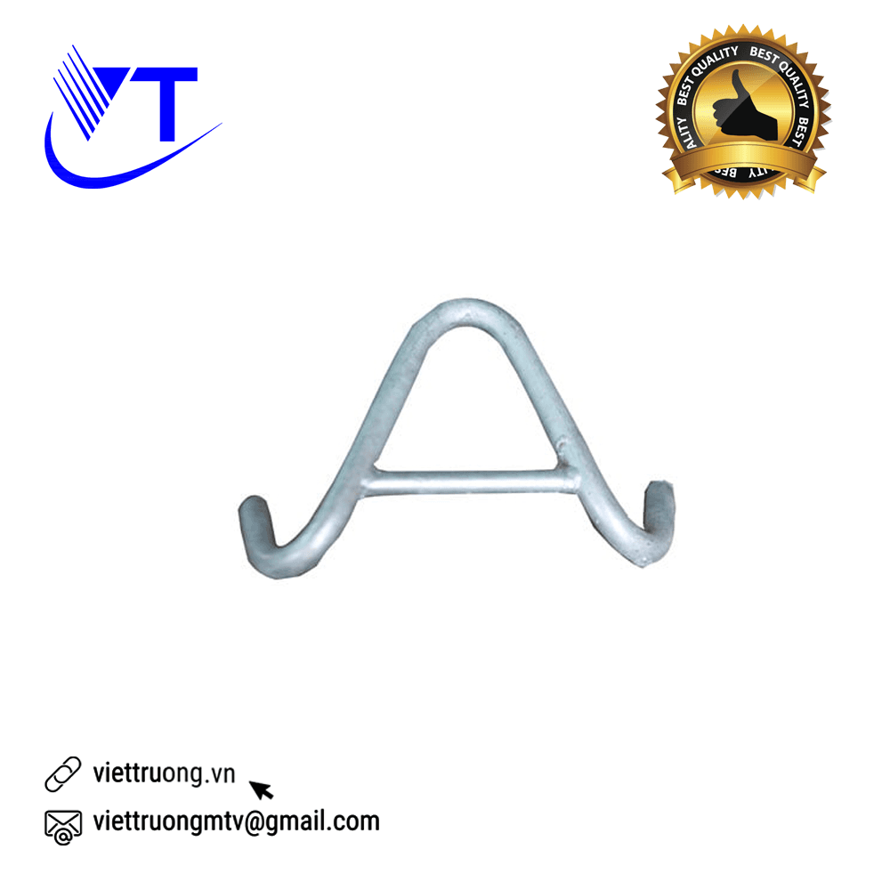 Móc treo cáp đôi chữ a
