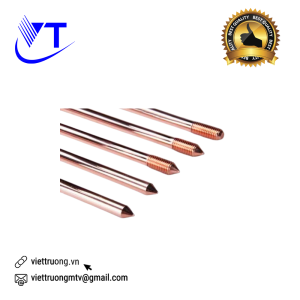 2 copper plated earthing jack